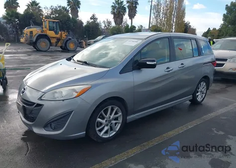 2013 Mazda Mazda5 Touring from USA, damaged, VIN JM1CW2CL7D0152800